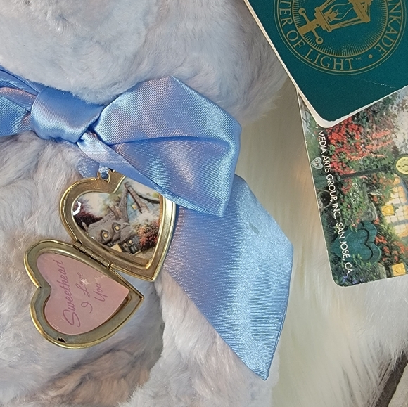 Vintage Thomas Kinkade Bean Bag Bear - Picture 5 of 16